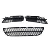 BMW 3 Series E90 E91 Front Lower Bumper Grilles Cover Set (2006-2008)