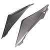 Suzuki GSXR1000 Black Carbon Fiber Tank Side Fairings Trim (2005-2006)