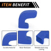 Jeep Wrangler JK JL Gladiator TJ (07-23) Blue Car Bumper Tow Hook Covers
