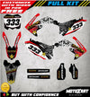 Honda CRF 450 Full Custom Graphics Kit STAR Style (2009-2012)
