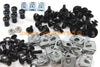 Yamaha R1 Black Anodized Dzus Fairing Screws (2009–2014)