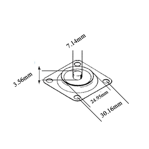 CHEV Rochester Quadrajet CHEV Pollution Top Cover Gasket