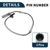 BMW 328i ABS Wheel Speed Sensor Front Left or Right (2007-2013)