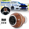 Universal Manual Transmission - Silver ABS Shift Knob Stick Shifter