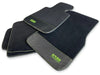 BMW 3 Series F30 F31 Carbon Fiber Leather Floor Mats (2012-2019)