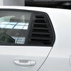 VW Golf 6 MK6 (2008-2012) Gloss Black Rear Window Louvers