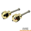 Harley Triumph Bobber Street Bikes 1" Handlebar Mount Riser Clamps