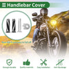 Motorcycle Hand Grips Cover Kit Handlebar Diamond Twill Pattern