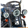 Harley Road King Fog Light Mount Bracket