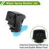Jeep (2018-2023) 1 Set Windshield Washer Nozzle & Hose Connector