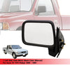 Isuzu TF TFR Left Side Manual Mirror Black (1988-1994)