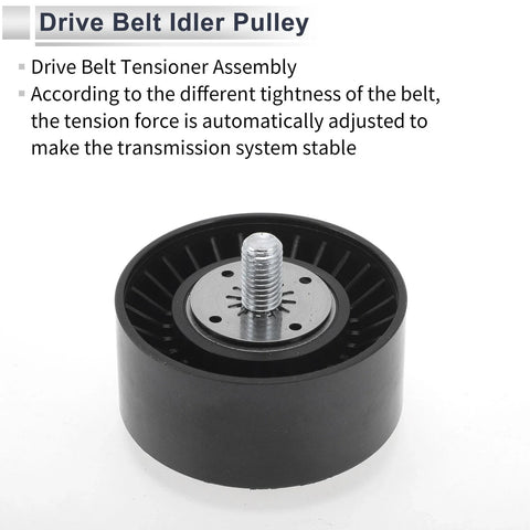 Chevrolet Cruze (2007-2017) Black 1 Pcs Drive Belt Idler Pulley