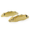 Universal Car 3D Metal Brake Caliper Covers Large Gold