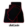 BMW Z4 Series E86 Coupe (2003-2008) Red Trim AutoWin Black Floor Mats