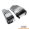 Harley Low Rider ST Softail FXLRST FXBB 114 FXBBS FXST Ribbed Battery Covers (2022-2023)