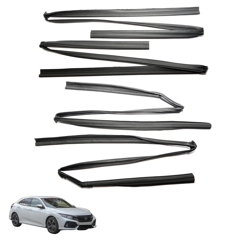 Honda Civic 4-Door 2017-2020 Front Rear Door Glass Run Channel