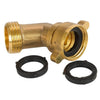 RV Trailer Water Pipe Joint 45 Degree Elbow Hose Adapter