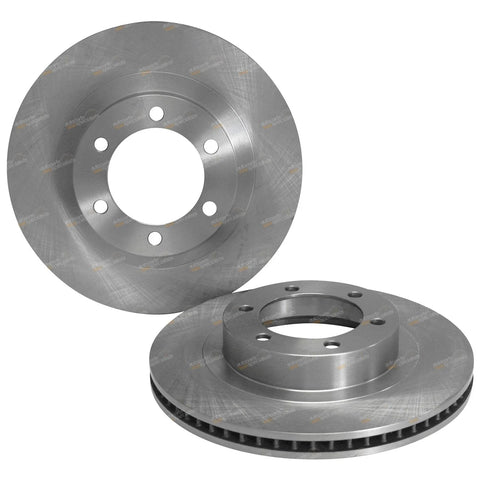 Toyota Hilux GGN25 2 x Front Disc Brake Rotors (2005-2015)