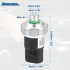 Mazda 2, CX-7 Air Conditioner Pressure Switch Sensor (2007-2012)