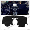 Ford Fiesta 2009-2014 Black Dashboard Cover Sun Visor Pad Dashmat