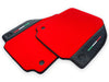 Ferrari F8 Spider Red with Carbon Leather Floor Mats (2020-2023)