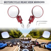 M6 Motorcycle Rear View Mirrors 1 Set