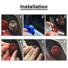 Cadillac XT4 XT6 CT5, Chevrolet, GMC Red Engine Start Stop Button Trim