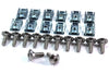 Aprilia RS 125 250 RSV1000 12x Fairing Clips & Bolts Stainless m5 +3mm Shoulder