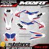 KTM EXC 2014-2016 Slovakia Full Sticker Kit Custom Graphics Kit