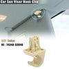 Toyota Highlander Beige Sun Visor Hook Clip Retainer (2008-2019)
