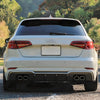 Audi S3 8V Rear Bumper Diffuser Lip (2017-2020)