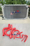 Nissan Patrol Y60 GQ 2.8L RD28T Turbo Diesel Aluminum Radiator + Hose (1994-1997)