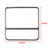 VW Golf 8 Carbon Look Rear Seat Air Vent Outlet Trim (2021-2023)