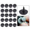 Black Plastic Car Make Model Ceiling Fixing 20 Buckle Pins