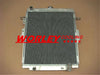 Landcruiser HDJ78 HDJ79 HZJ78 HZJ79 Aluminum Radiator + Blue Hose (1990-2007)