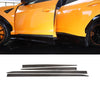 Lamborghini URUS 2018-22 DRY Carbon Fiber Outer Bumper Door Panel Cover Trim