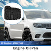 Jeep Grand Cherokee Aluminum Alloy Black Engine Oil Pan (2010-2013)