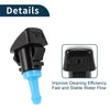 Dodge Grand Windshield Washer Nozzle & Gasket, Fluid Hose (2001-2009)