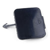 BMW E39 525i 528i Matte Black Front Bumper Tow Hook Cover (1997-2003)