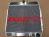 Chevrolet Styleline Special / Deluxe 62mm 3 Row Aluminum Radiator (1949-1952)
