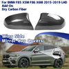 BMW F85 / F86 X5M / X6M Add-on Carbon Fiber Side Mirror Cap Cover (2015–2019)