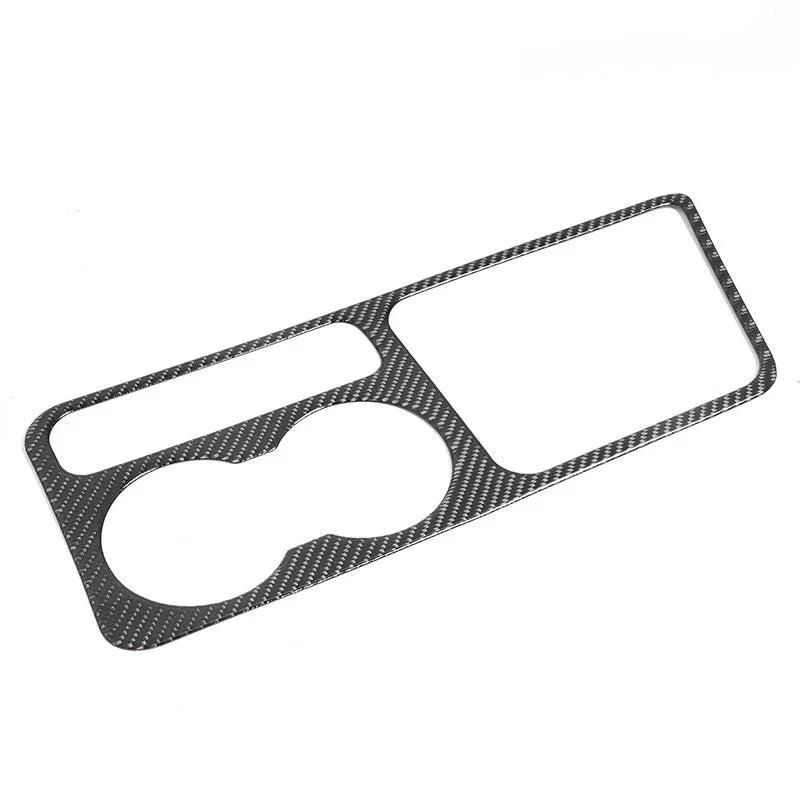 LHD Dodge Challenger Carbon Fiber Gear Shift Cup Holder Trim (2008-2014)