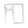 Mercedes W207 C207 Cup Holder Trim / Stainless Steel (2010–2017)