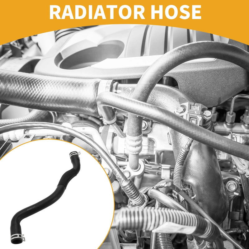 Ford Focus Mk3 1.6 / 2.0 Rubber Black Radiator Hose (2010-2020)