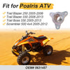 Polaris Trail Blazer 250 330 Trail Boss 330 Rear Brake Disc Rotor Hub (2005–2013)