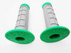 Suzuki RMX250 Green Grey Hand Grip Set (No Year Specified)
