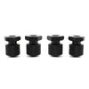Harley Davidson Touring Black Solo Seat Mounting Nuts 1/4"-20 Thread