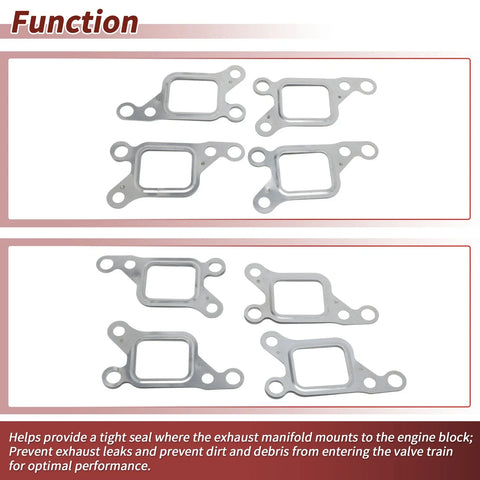 Mitsubishi L200 4 Pcs Exhaust Manifold Gasket (1996-2005)