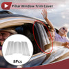 Mazda CX-50 8 Pcs Chrome Silver Door Pillar Trim (2023-2024)