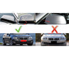 BMW E60 E61 E63 E64 Gloss Black Side Mirror Covers (2008-2012)